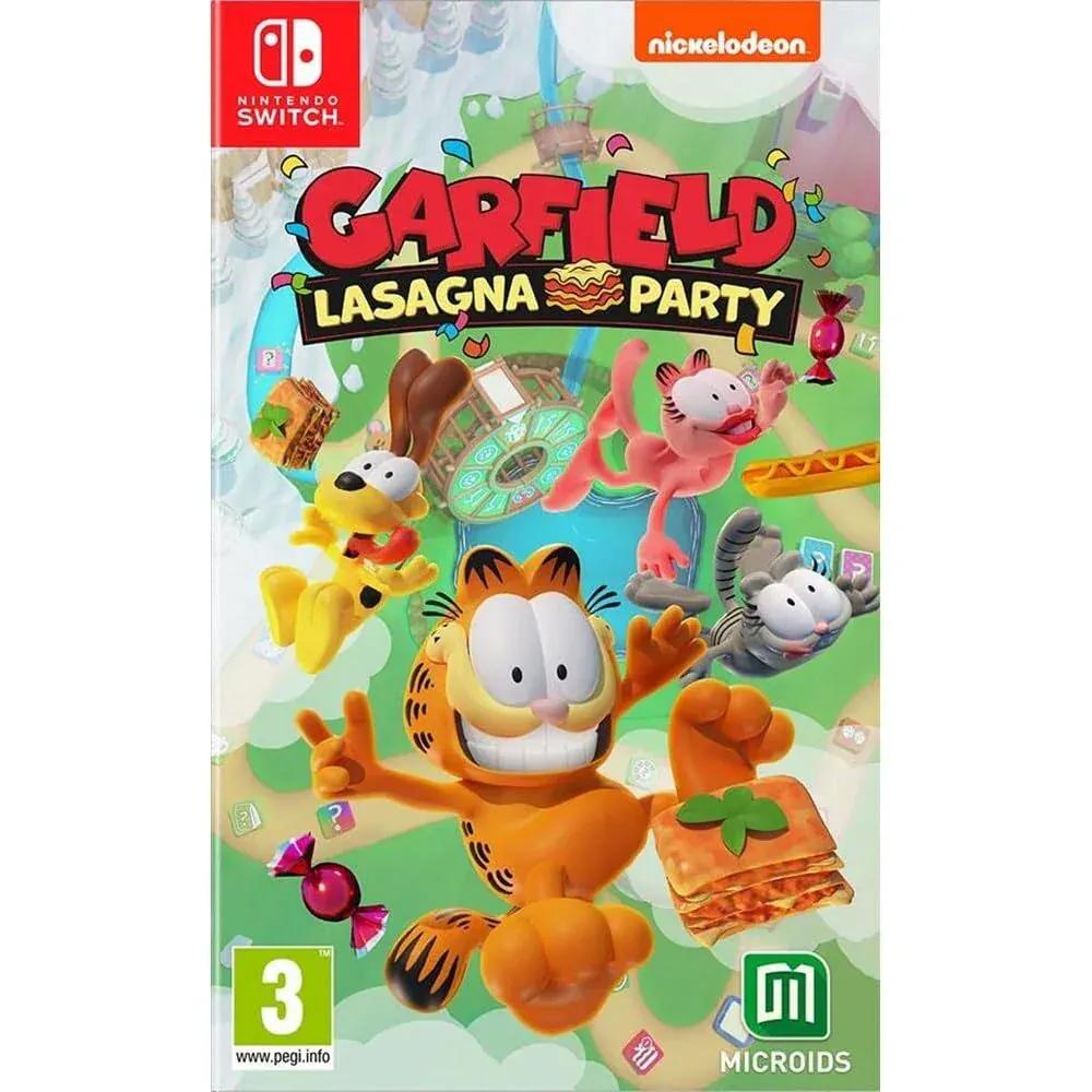GameRaid Video Game Garfield Lasagna Party Nintendo Switch