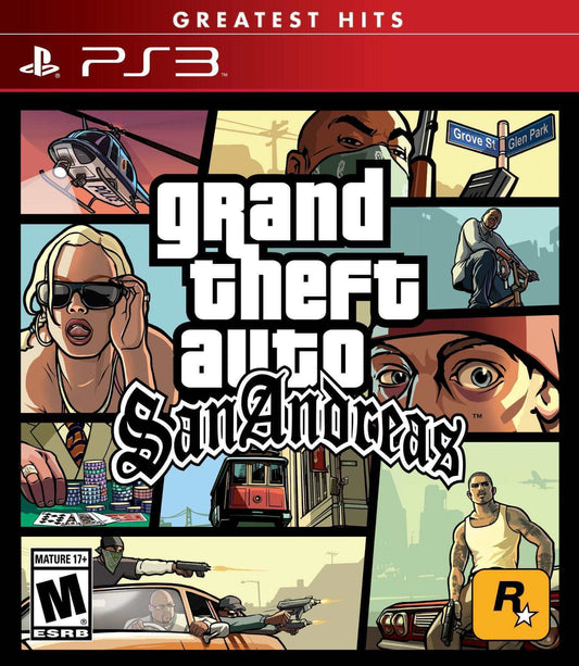 GameRaid Video Game Grand Theft Auto San Andreas PS3