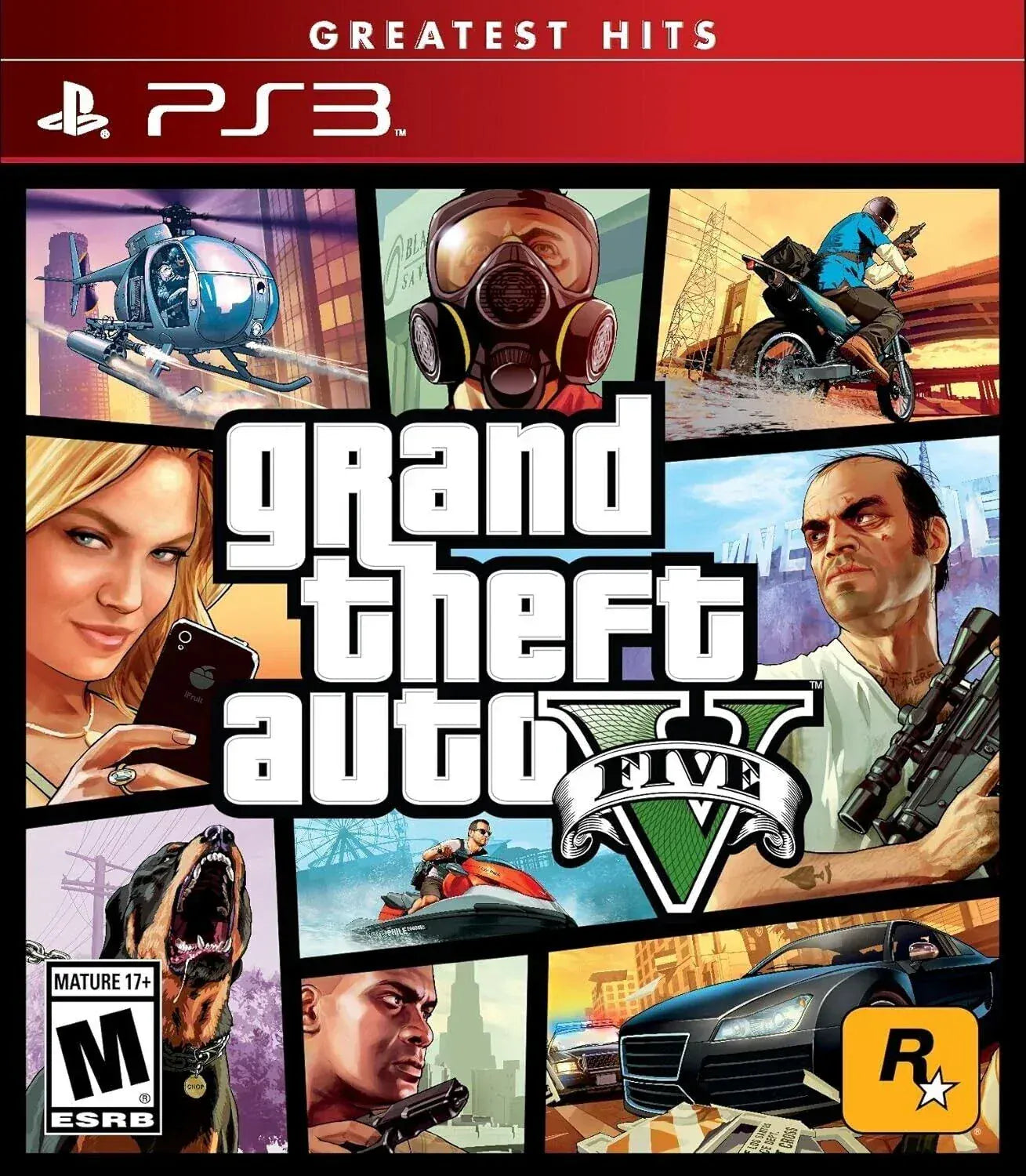 GameRaid Video Game Grand Theft Auto V (5) - PS3 - Region Free