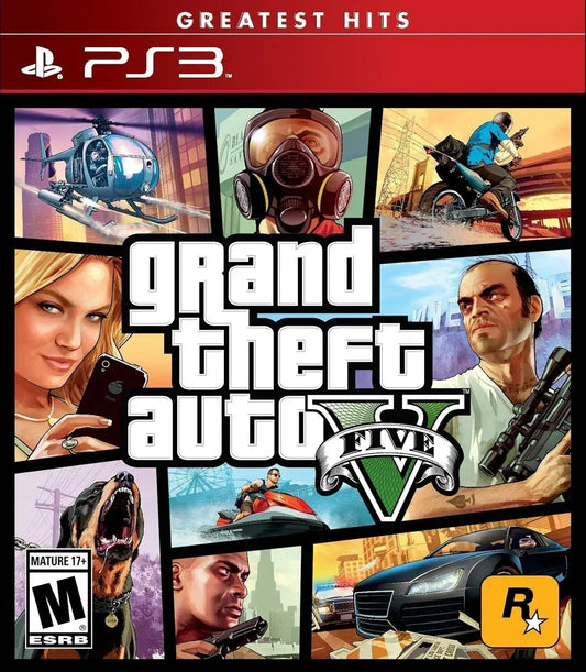 GameRaid Video Game Grand Theft Auto V (5) - PS3 - Region Free