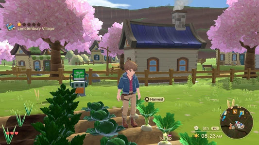 GameRaid Video Game Harvest Moon the Winds of Anthos PS4
