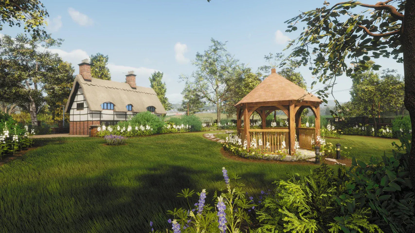 GameRaid Video Game Lawn Mowing Simulator Landmark Edition PS4
