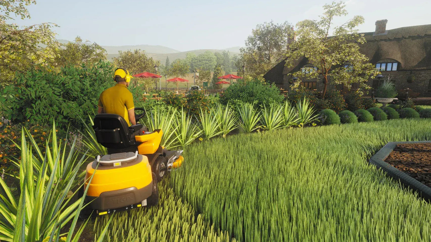 GameRaid Video Game Lawn Mowing Simulator Landmark Edition PS4