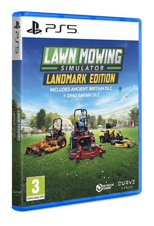GameRaid Video Game Lawn Mowing Simulator Landmark Edition PS5