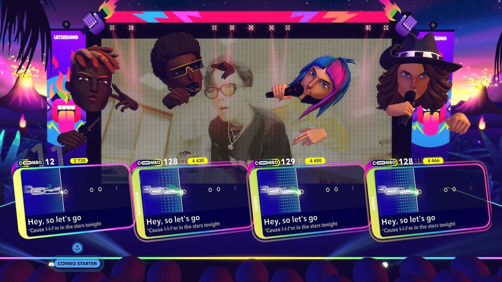 GameRaid Video Game Let's Sing 2024 + 2 Mics PS4