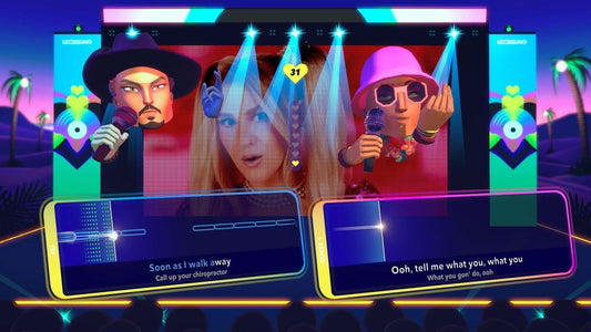 GameRaid Video Game Let's Sing 2024 + 2 Mics PS4