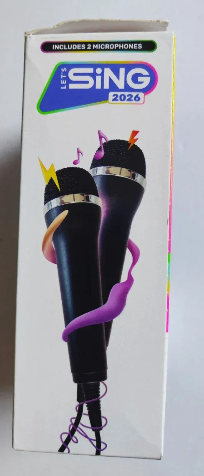 GameRaid Video Game Let’s Sing 2026 – 2-Mic Edition (Nintendo Switch) BOX DAMAGED