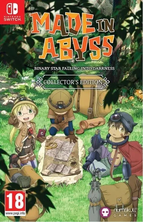GameRaid Video Game Made in Abyss Binary Star Falling into Darkness Collector Edition Switch