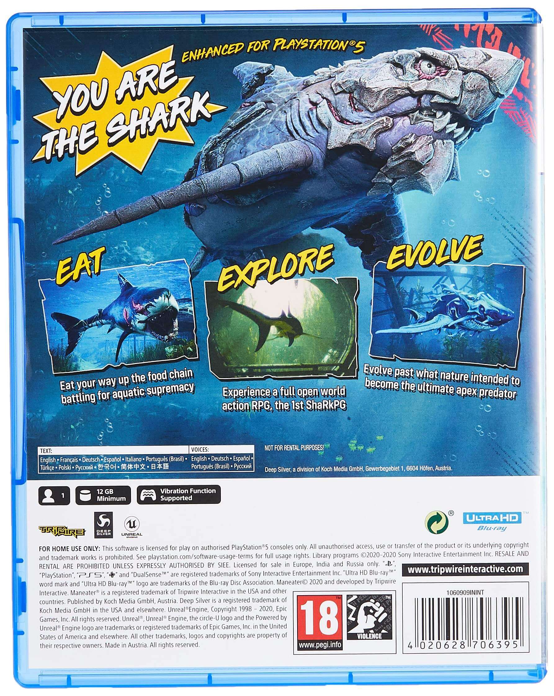 GameRaid Video Game Maneater PS5