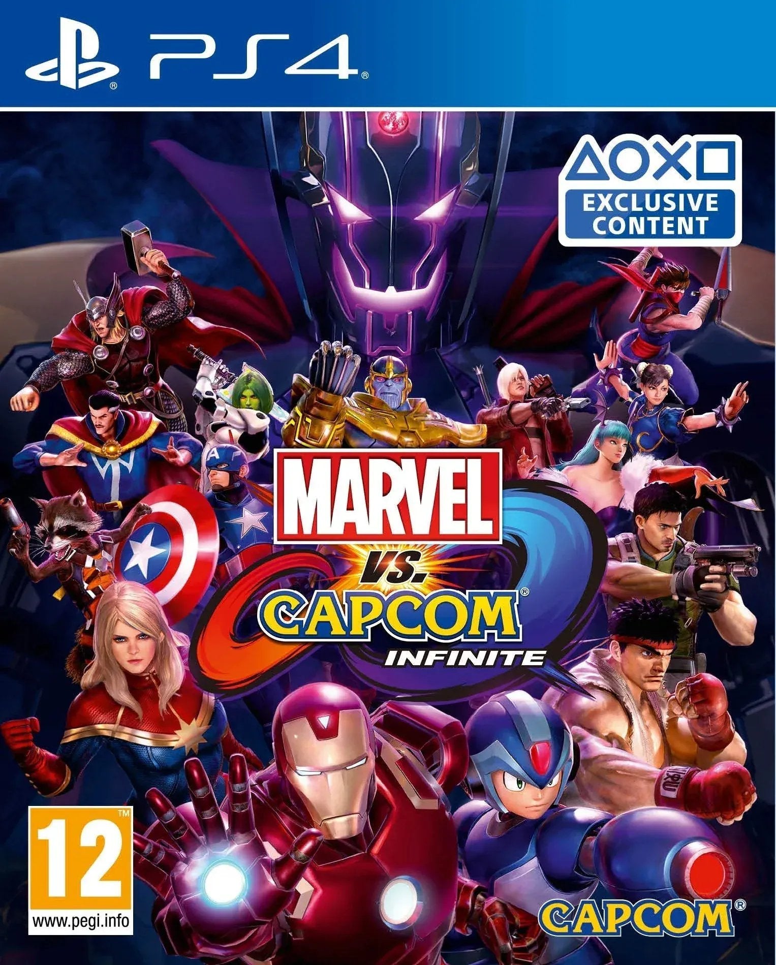 GameRaid Video Game Marvel vs Capcom Infinite PS4