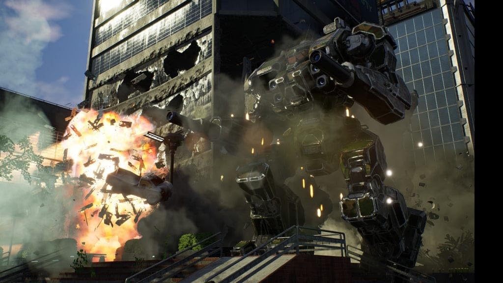 GameRaid Video Game MechWarrior 5: Mercenaries PS5
