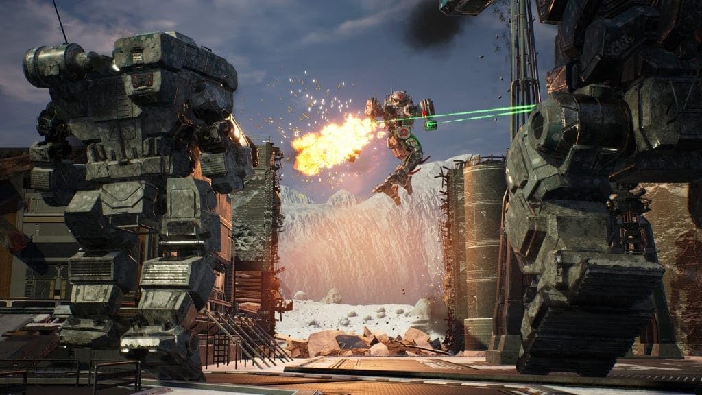 GameRaid Video Game MechWarrior 5: Mercenaries PS5