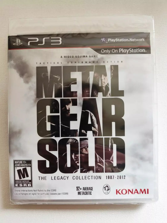 GameRaid Video Game Metal Gear Solid: Legacy Collection PS3