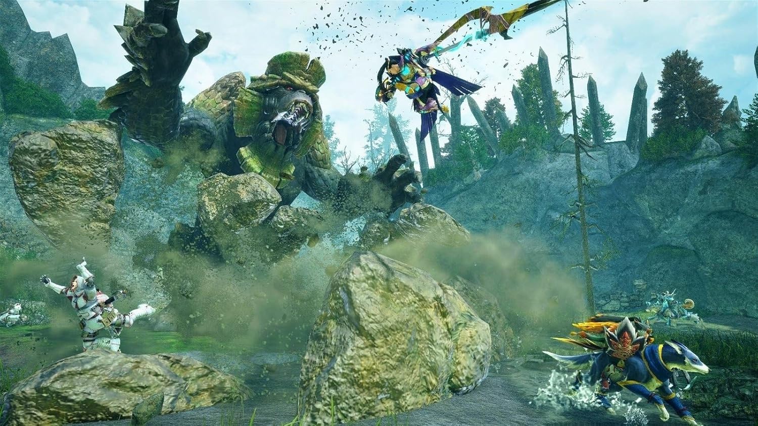 GameRaid Video Game Monster Hunter Rise + Sunbreak set (Nintendo Switch)