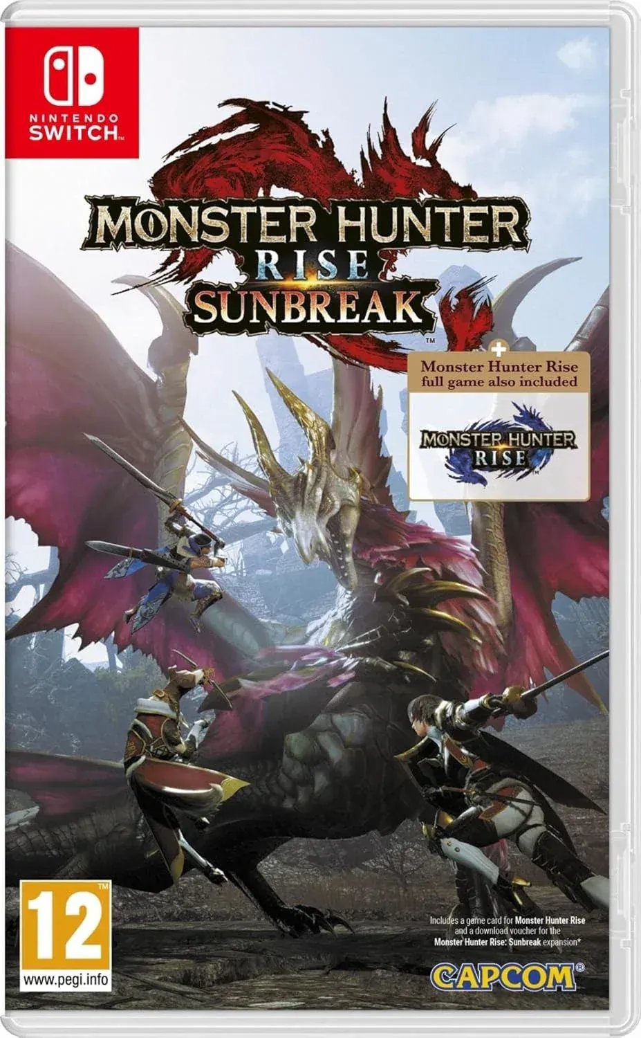 GameRaid Video Game Monster Hunter Rise + Sunbreak set (Nintendo Switch)