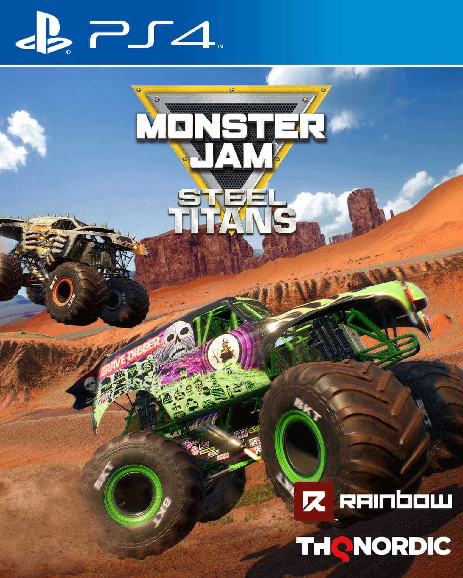 GameRaid Video Game Monster Jam PS4