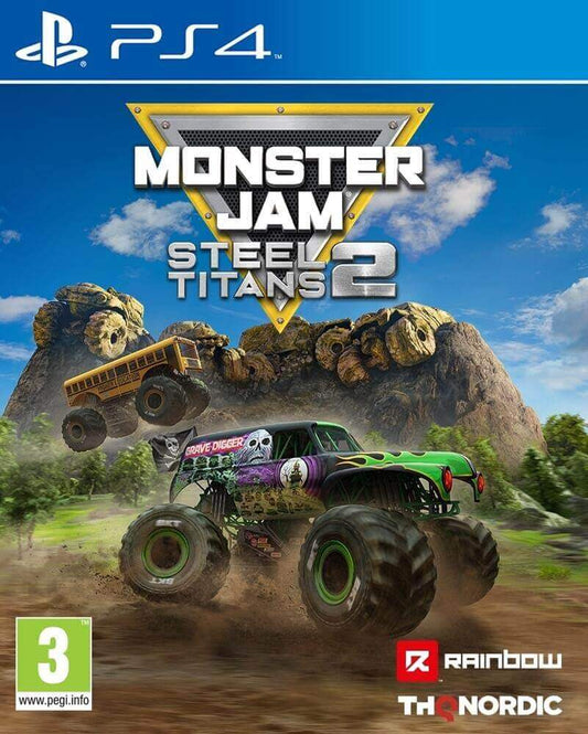 GameRaid Video Game Monster Jam Steel Titans 2 PS4