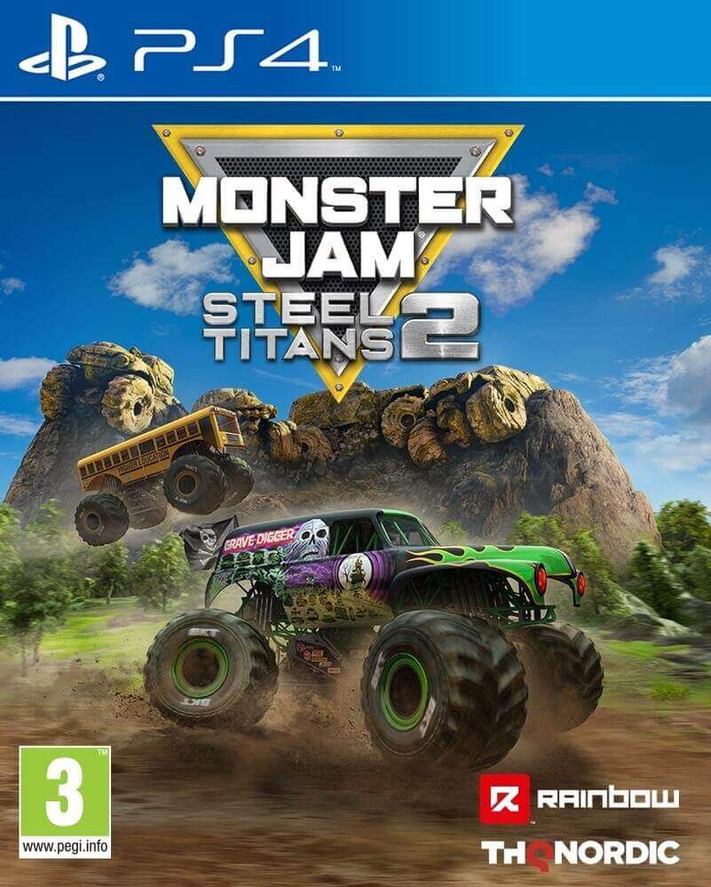 GameRaid Video Game Monster Jam Steel Titans 2 PS4