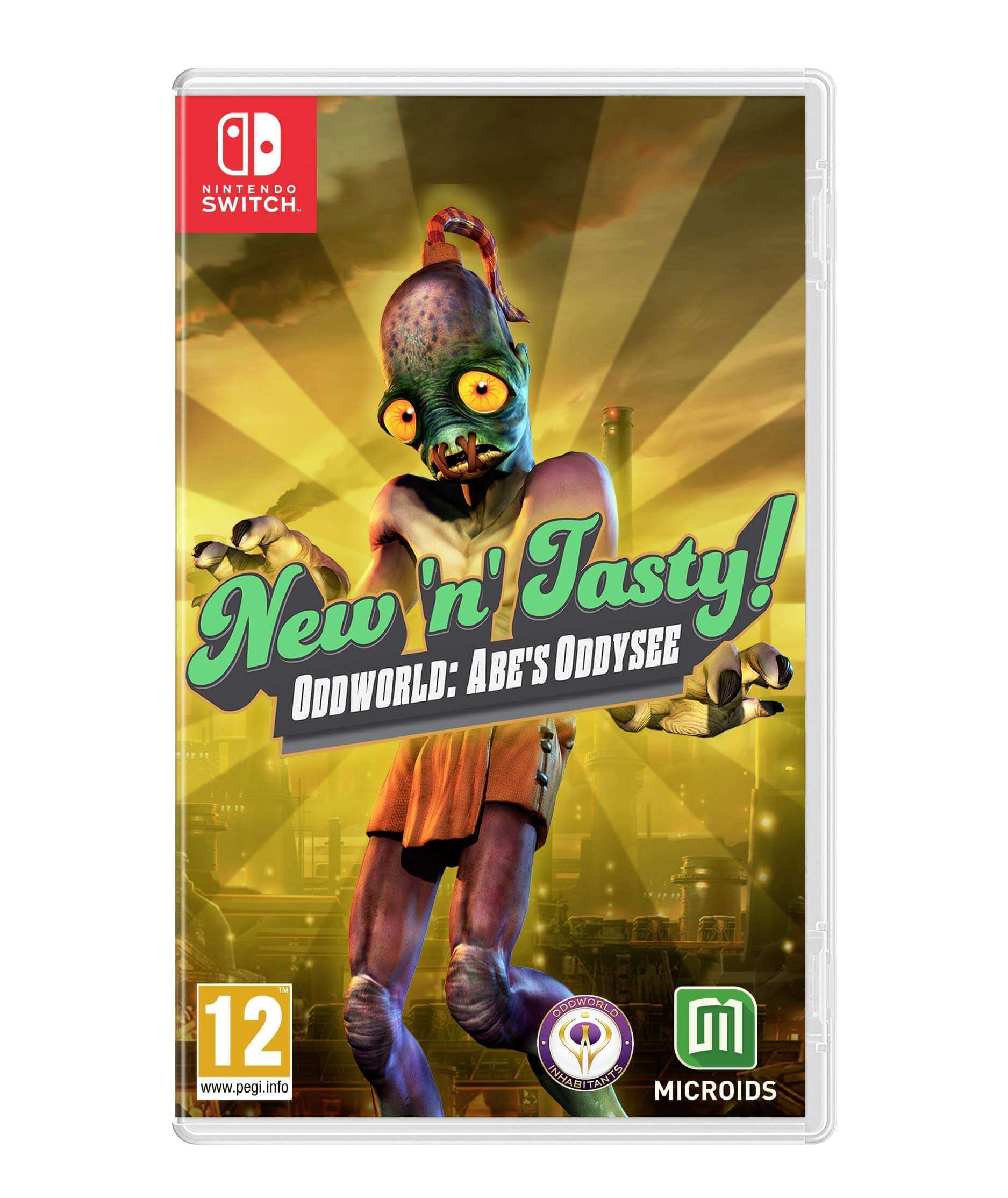 GameRaid Video Game New 'N' Tasty! Oddworld Abe's Oddysee Standard Edition Nintendo Switch