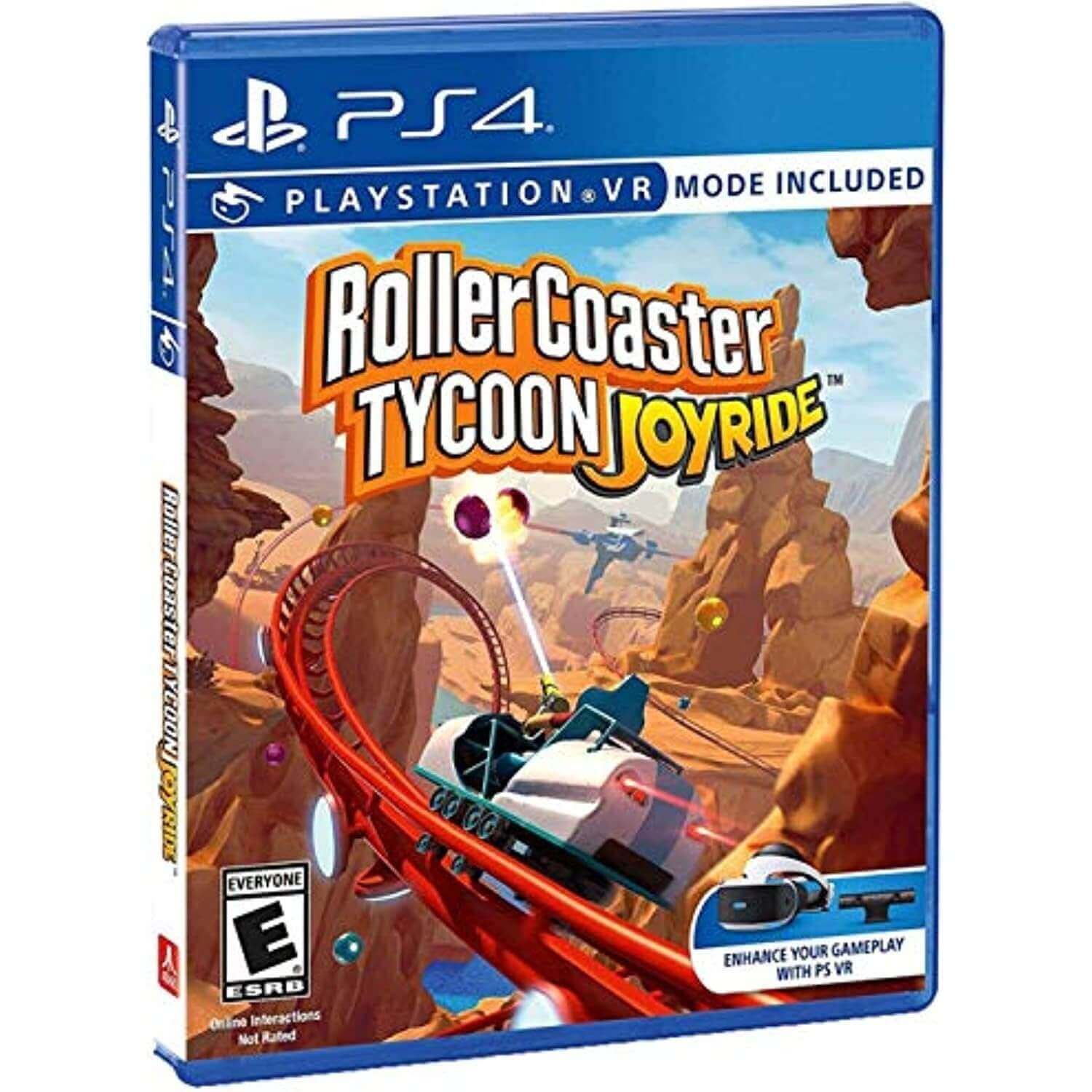 GameRaid Video Game Roller Coaster Tycoon Joyride PS4