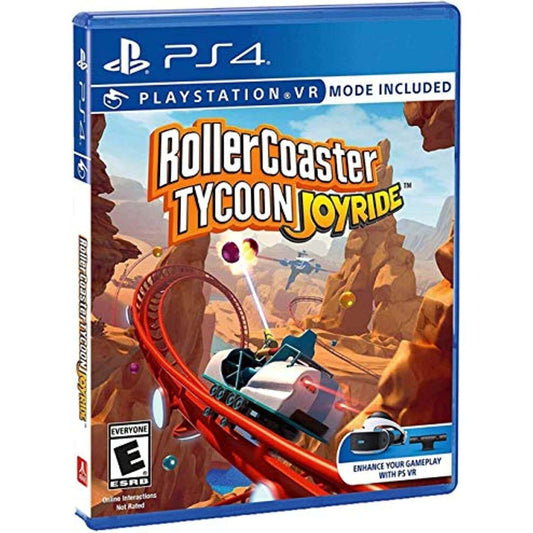 GameRaid Video Game Roller Coaster Tycoon Joyride PS4