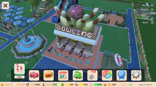 GameRaid Video Game RollerCoaster Tycoon Adventures Deluxe PS4