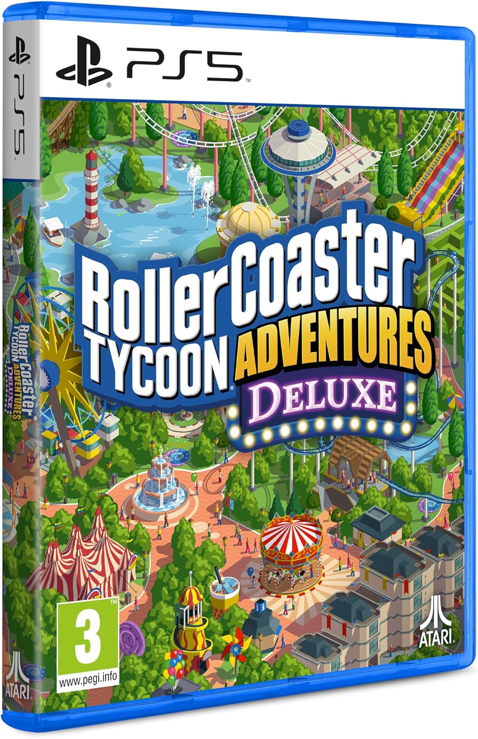 GameRaid Video Game RollerCoaster Tycoon Adventures Deluxe - PS5