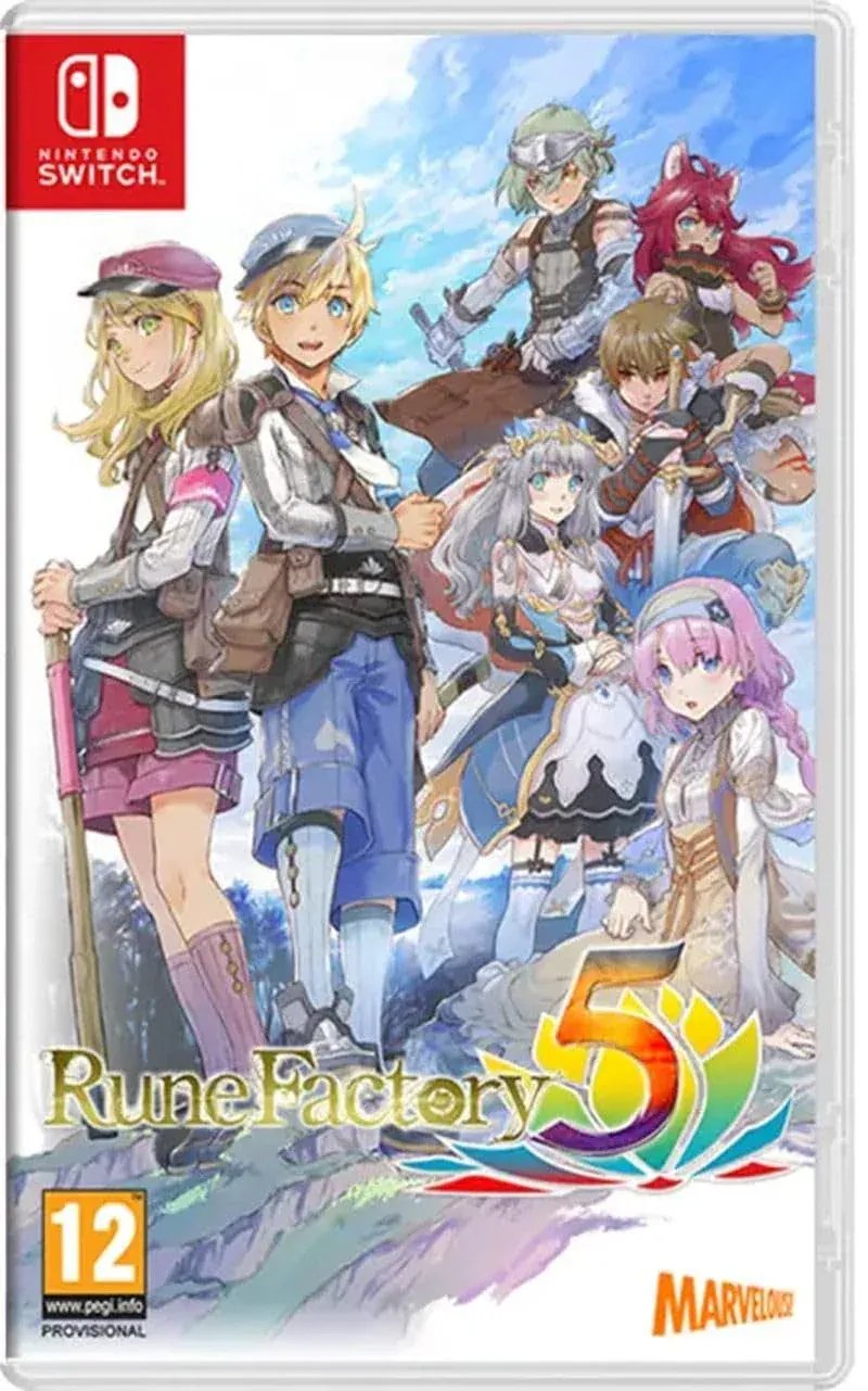 GameRaid Video Game Rune Factory 5 Nintendo Switch