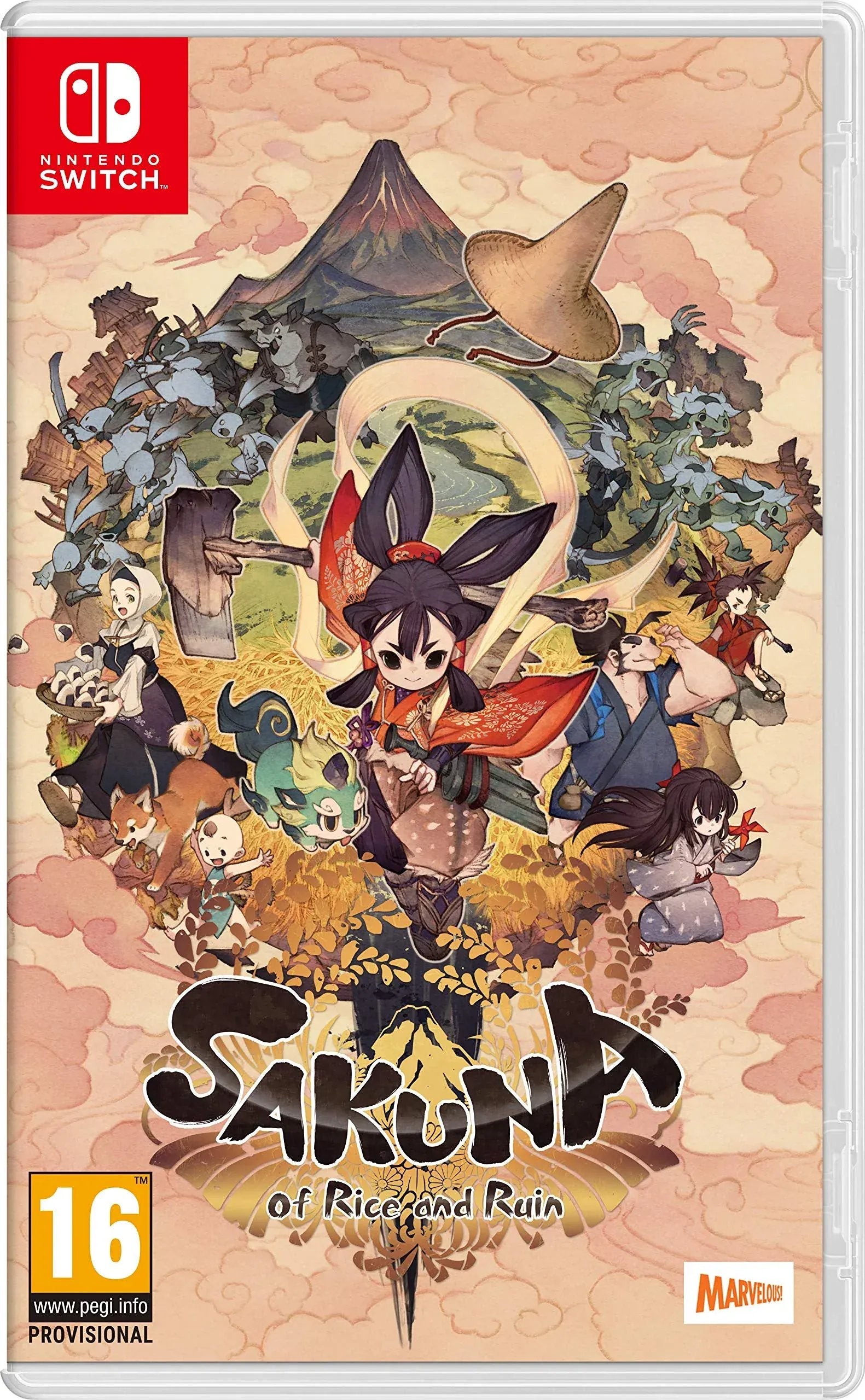 GameRaid Video Game Sakuna: Of Rice and Ruin Nintendo Switch