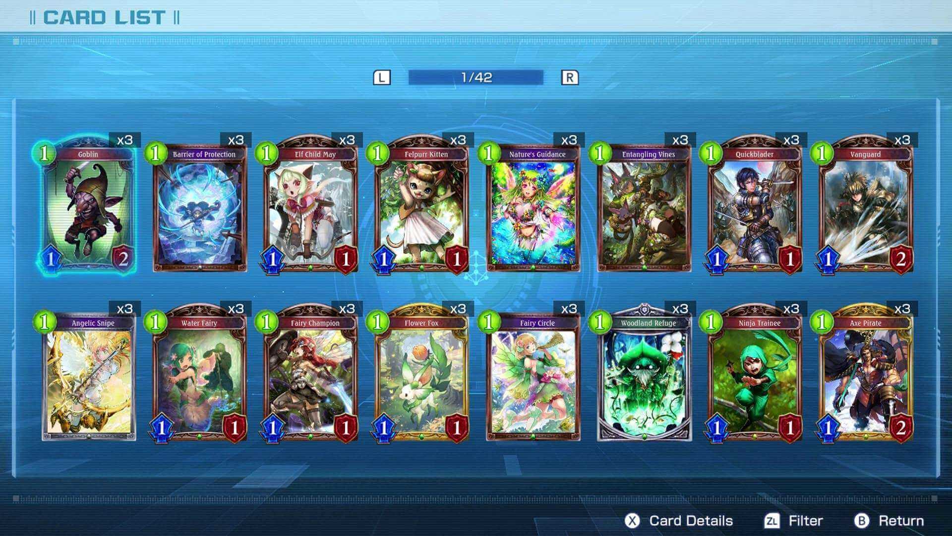 GameRaid Video Game Shadowverse Champion's Battle Nintendo Switch