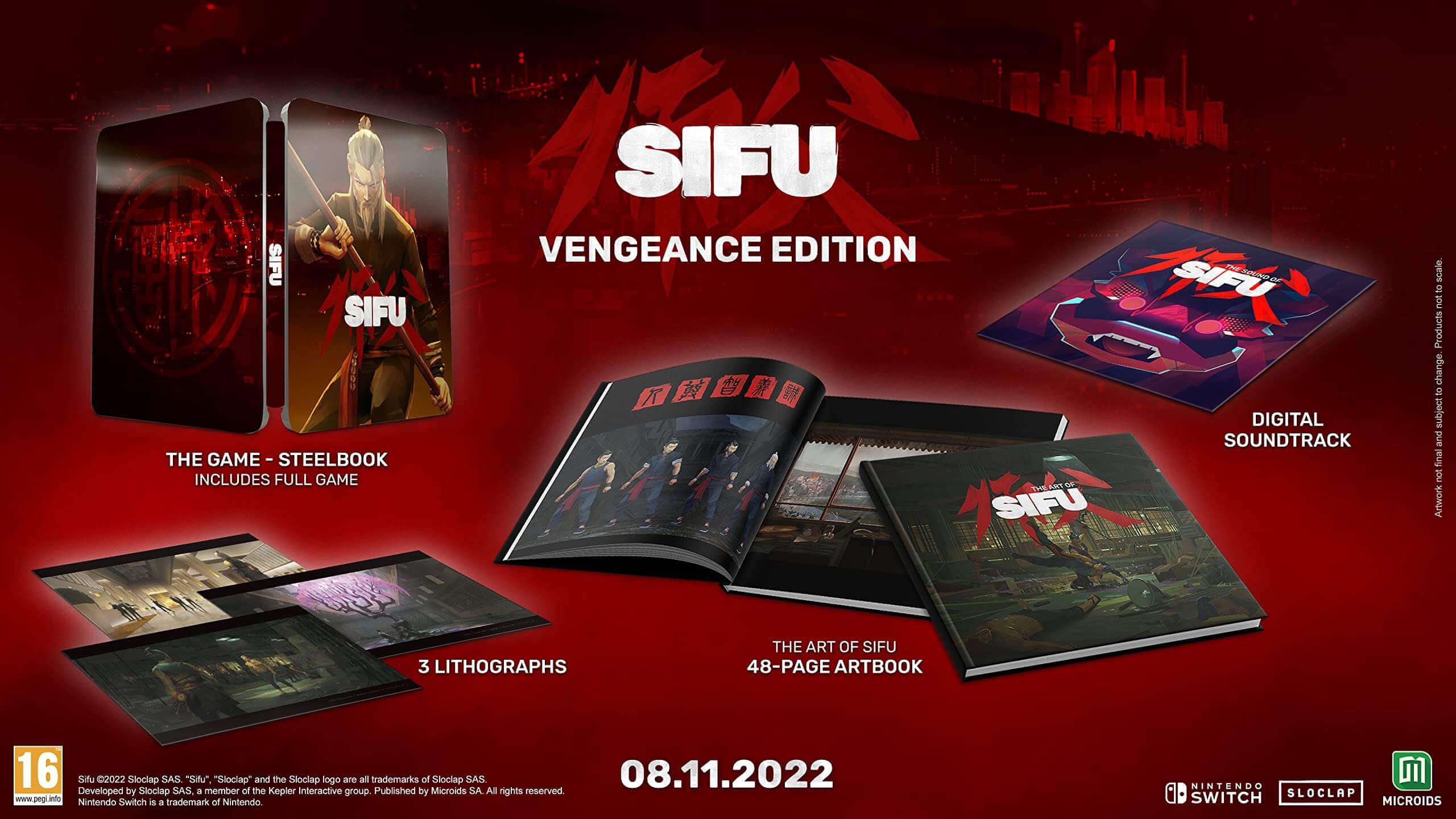 GameRaid Video Game SIFU Vengeance Edition Nintendo Switch