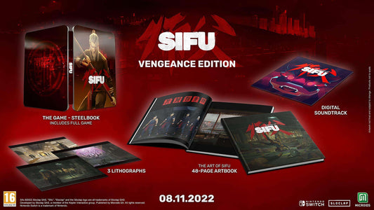 GameRaid Video Game SIFU Vengeance Edition Nintendo Switch