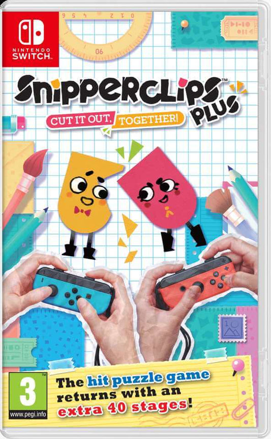 GameRaid Video Game Snipper Clips Plus: Cut it out Together! (Nintendo Switch)