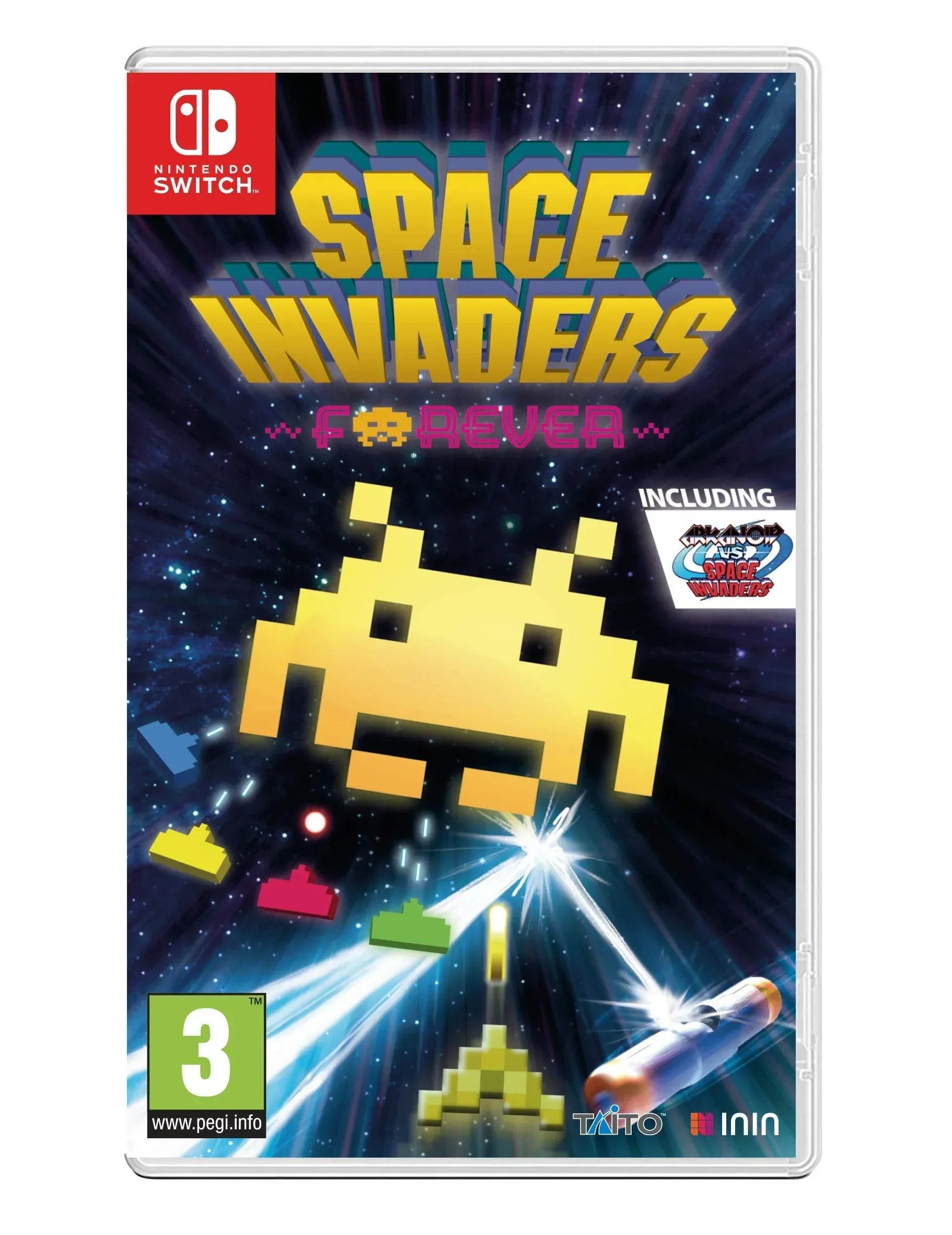 GameRaid Video Game Space Invaders Forever Nintendo Switch