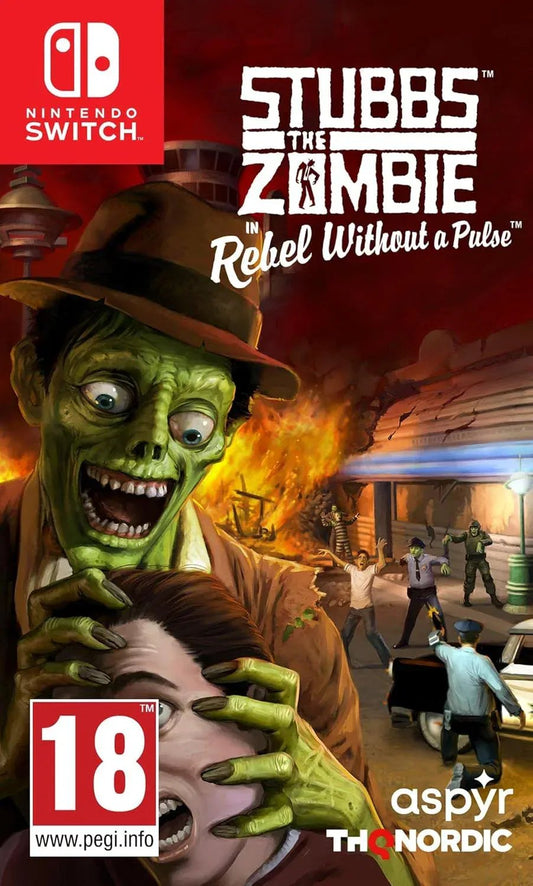 GameRaid Video Game Stubbs the Zombie in Rebel Without a Pulse Nintendo Switch