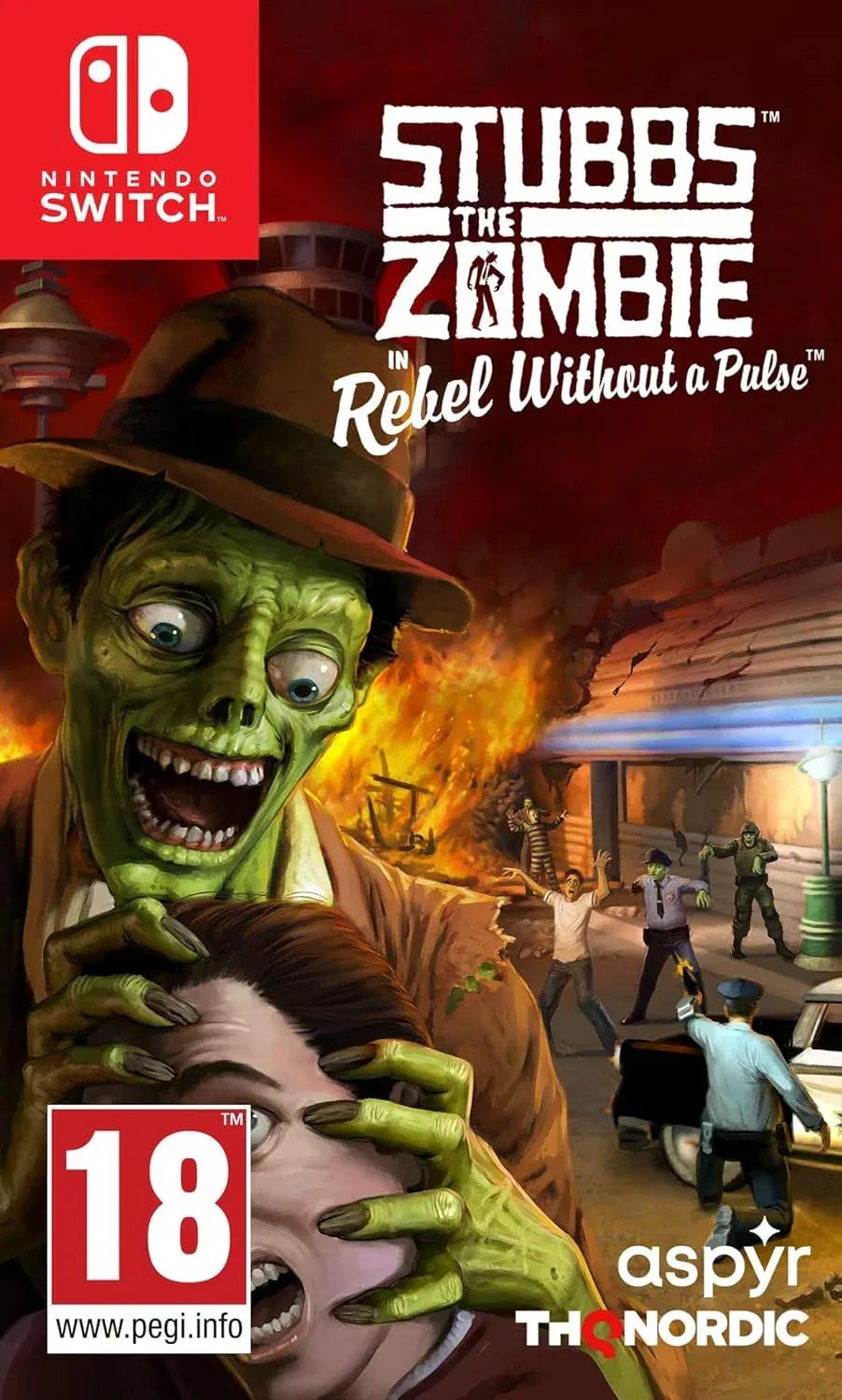 GameRaid Video Game Stubbs the Zombie in Rebel Without a Pulse Nintendo Switch
