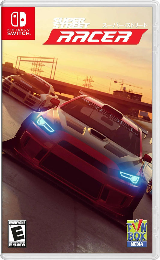 GameRaid Video Game Super Street Racer Nintendo Switch