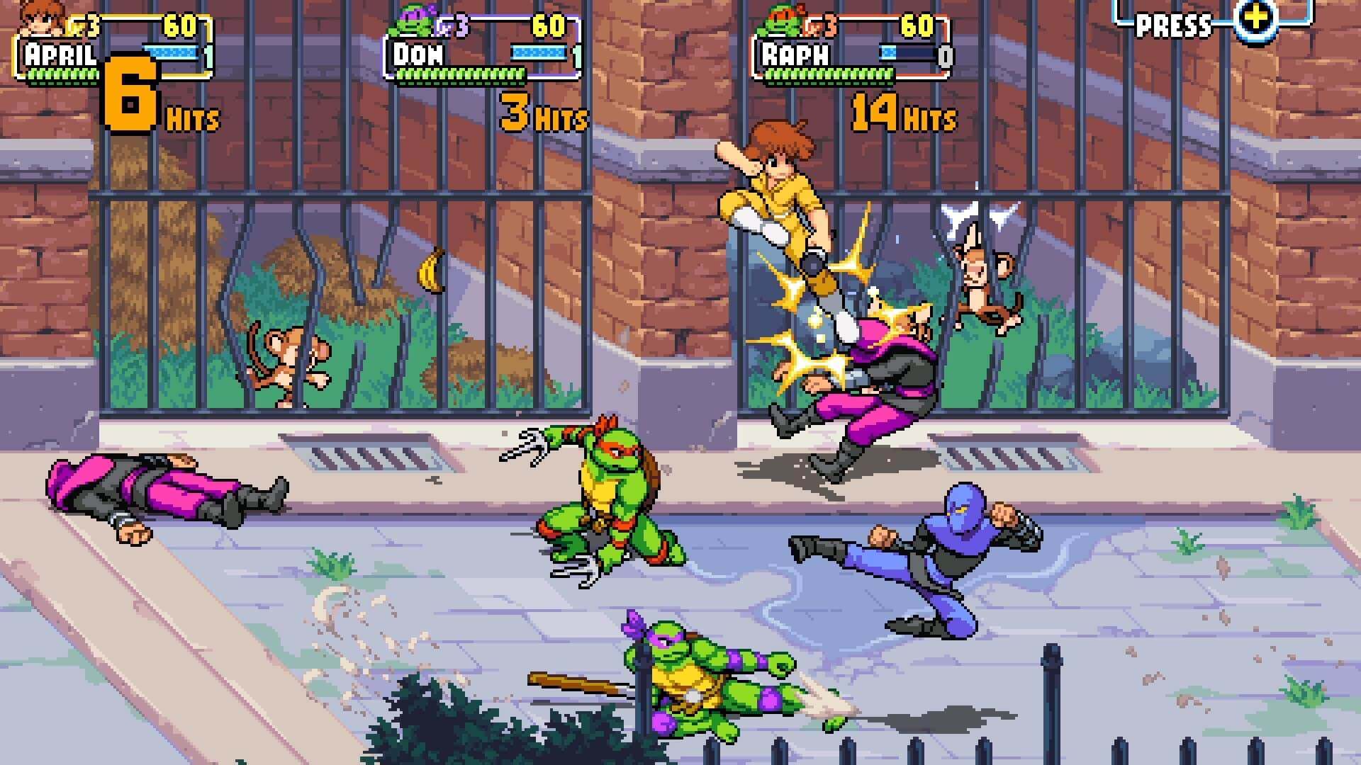 GameRaid Video Game Teenage Mutant Ninja Turtles Shredder's Revenge PS5