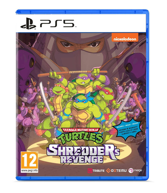 GameRaid Video Game Teenage Mutant Ninja Turtles Shredder's Revenge PS5