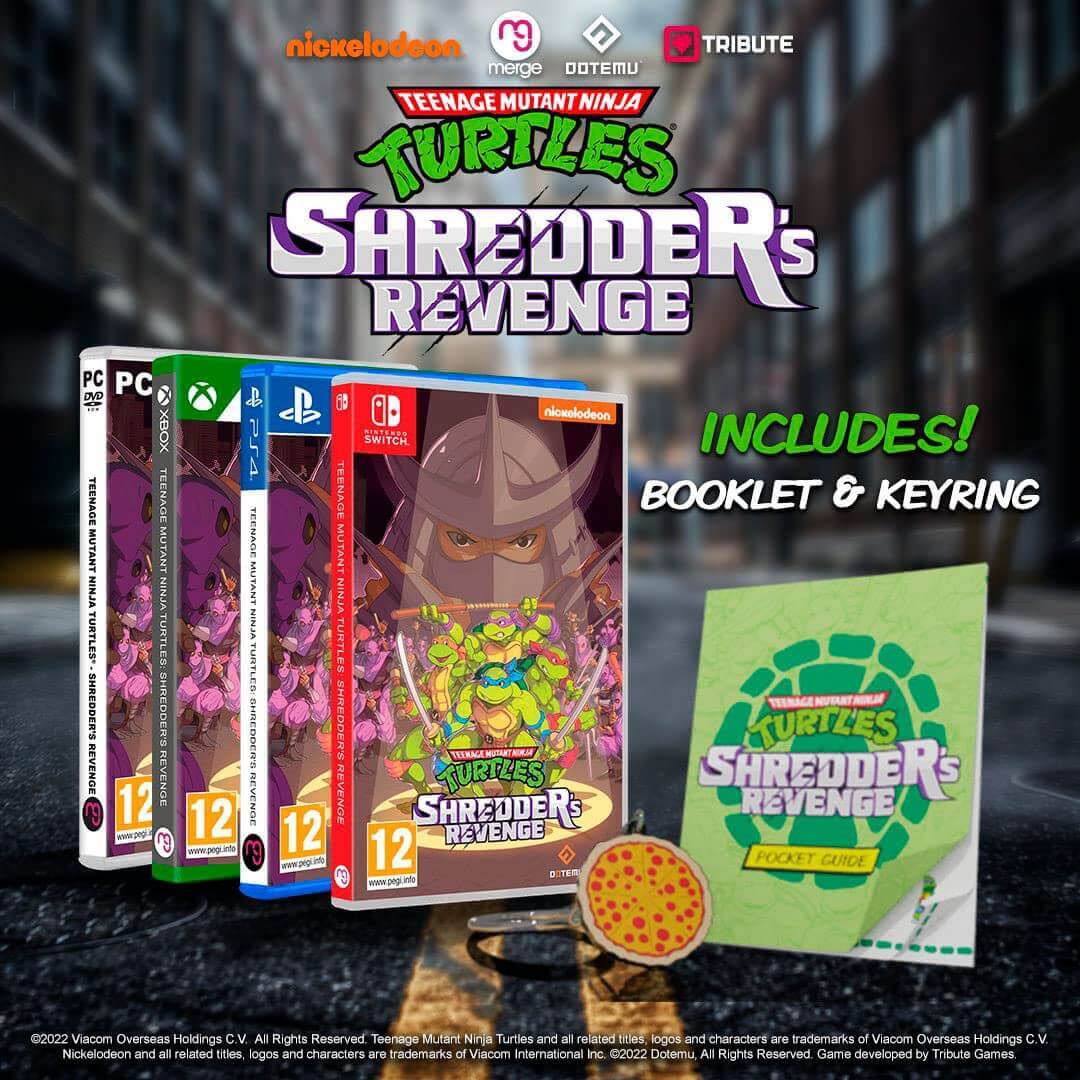 GameRaid Video Game Teenage Mutant Ninja Turtles Shredder's Revenge PS5
