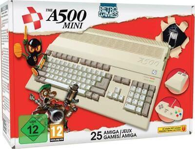 GameRaid Video Game The A500 Mini Amiga 25 classic Games