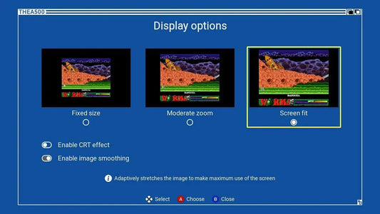 GameRaid Video Game The A500 Mini Amiga 25 classic Games