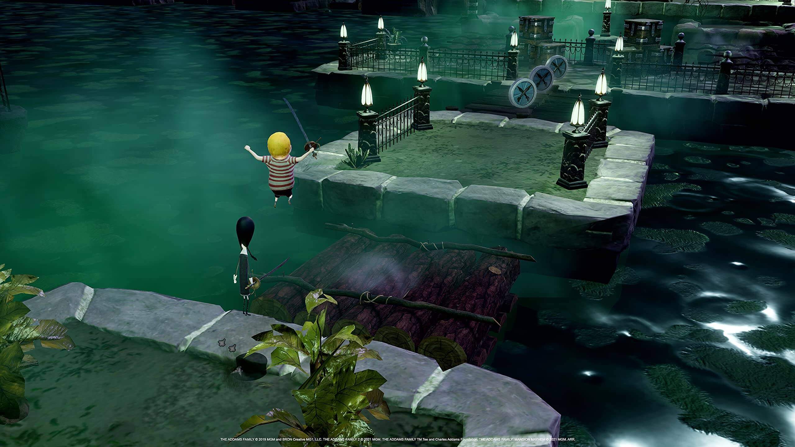 GameRaid Video Game The Addams Family: Mansion Mayhem Nintendo Switch