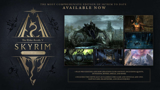 GameRaid Video Game The Elder Scrolls V Skryim Anniversary Edition Xbox One