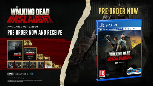 GameRaid Video Game The Walking Dead: Onslaught PS4 VR