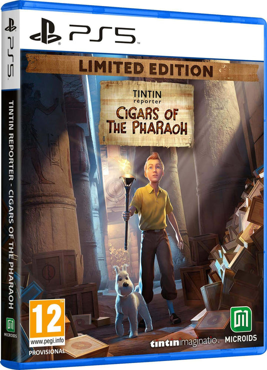 GameRaid Video Game Tintin Reporter Cigars of the Pharaoh Limited Edition PS5