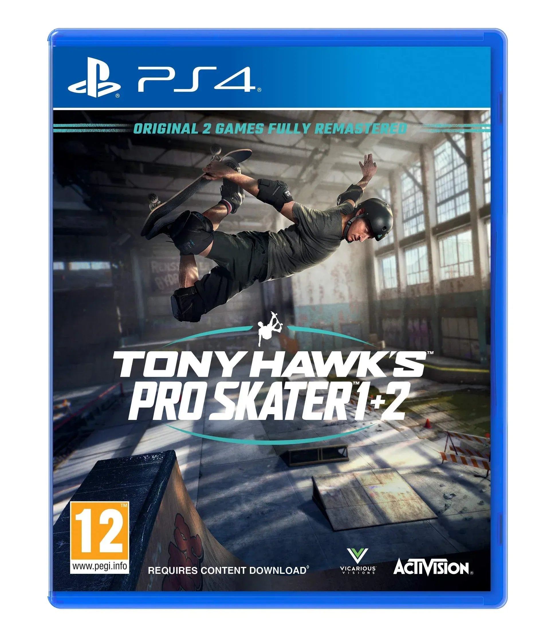 GameRaid Video Game Tony Hawk's Pro Skater 1 + 2 PS4