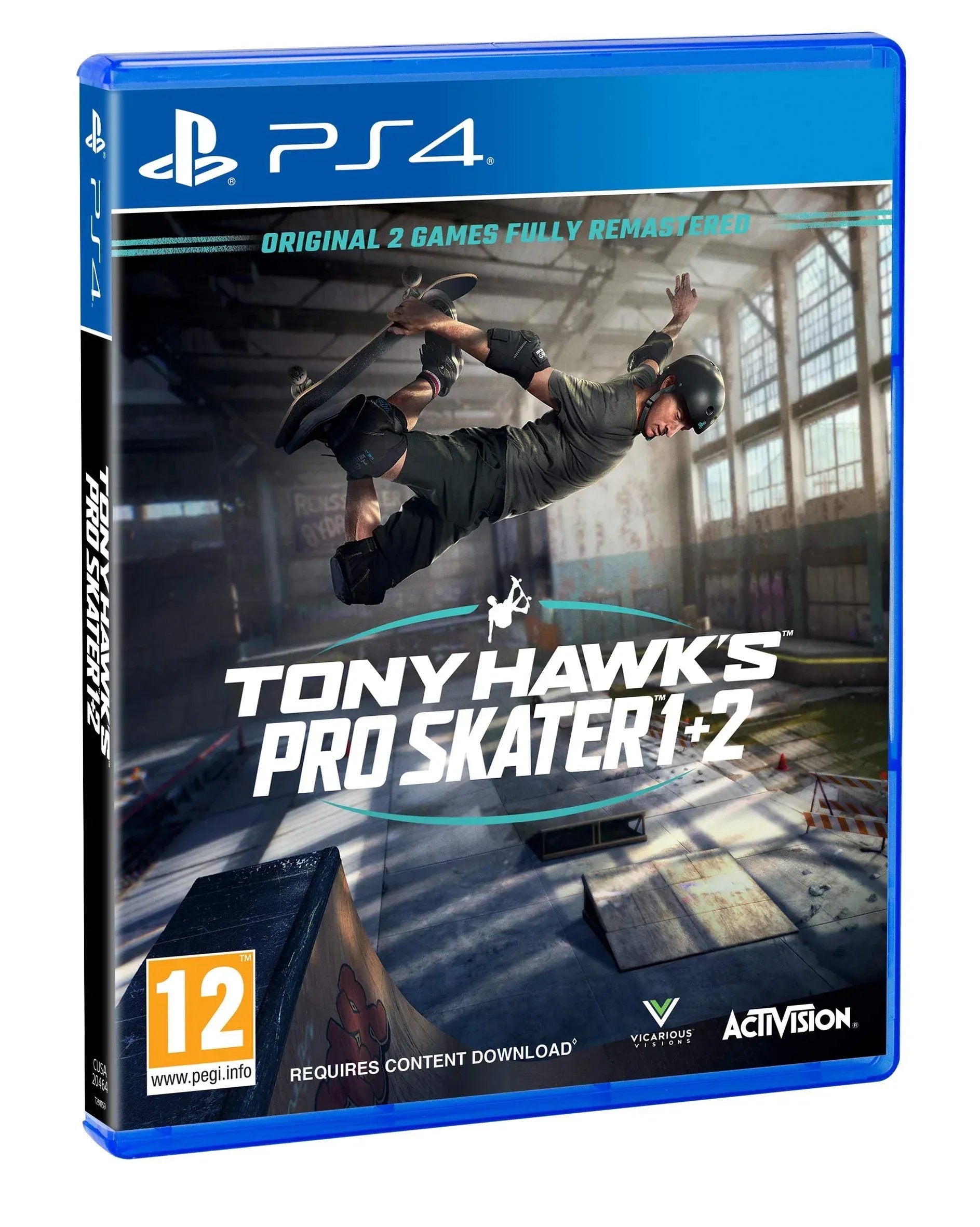 GameRaid Video Game Tony Hawk's Pro Skater 1 + 2 PS4