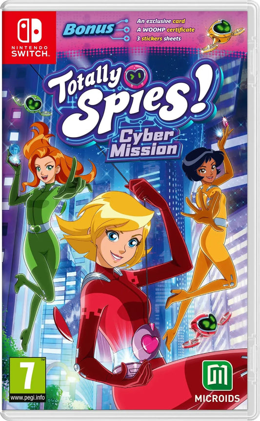 GameRaid Video Game Totally Spies Cyber Mission Nintendo Switch