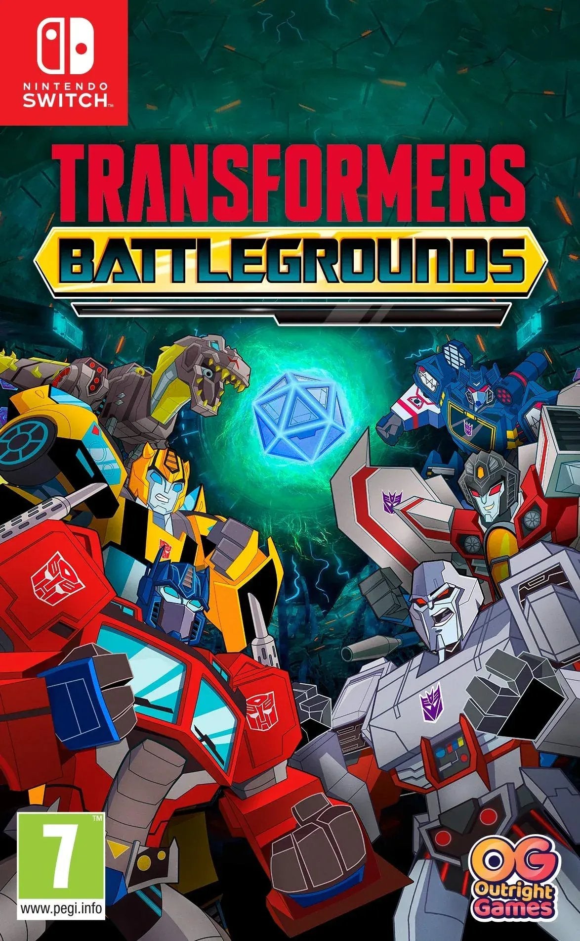 GameRaid Video Game Transformers: Battlegrounds – Nintendo Switch (Code in a Box)